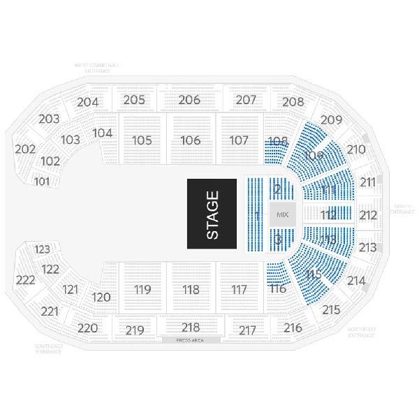 Landers Center Seating Chart